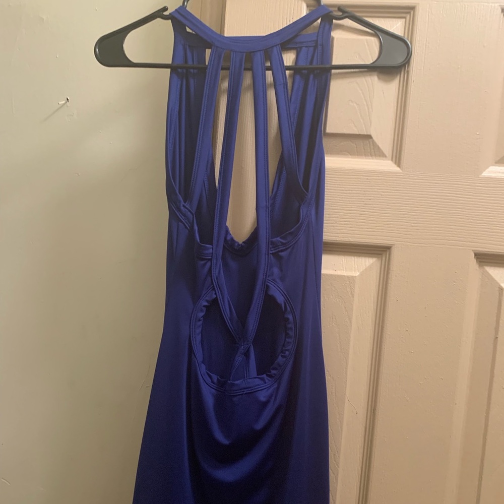 Royal blue birthday dress